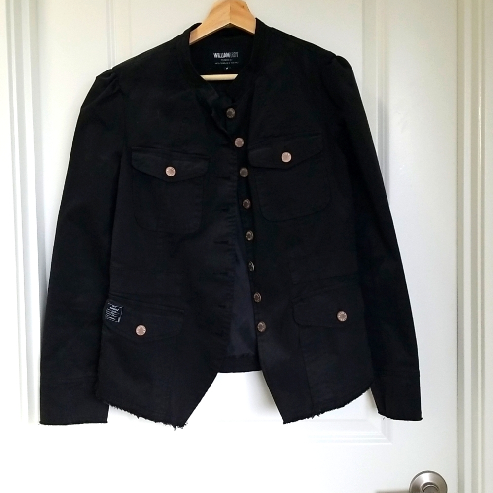 Black fashion jacket